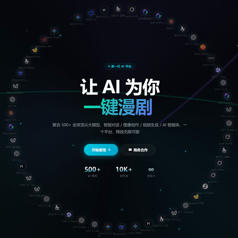 AI 视觉海报